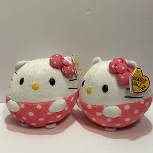 Sanrio Hello Kitty TY Beanie Ball set of 2